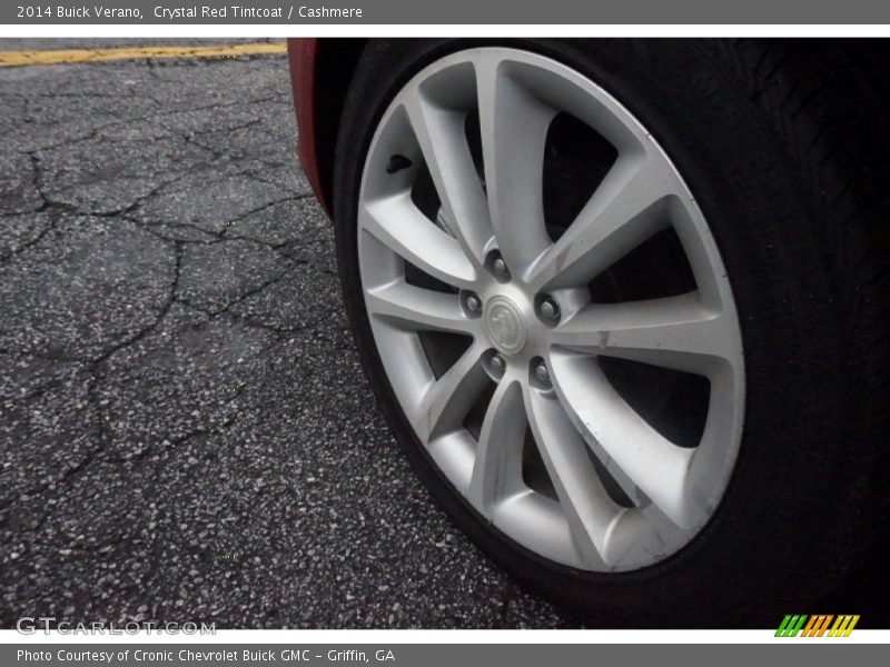 Crystal Red Tintcoat / Cashmere 2014 Buick Verano