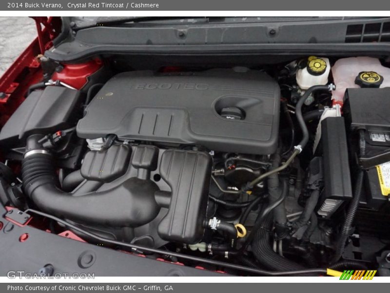 Crystal Red Tintcoat / Cashmere 2014 Buick Verano