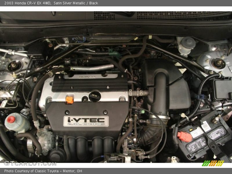  2003 CR-V EX 4WD Engine - 2.4 Liter DOHC 16-Valve i-VTEC 4 Cylinder