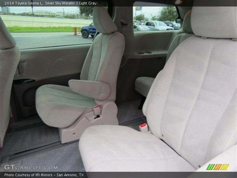 Silver Sky Metallic / Light Gray 2014 Toyota Sienna L