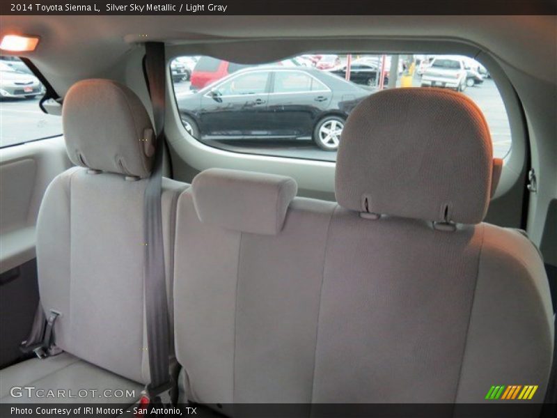 Silver Sky Metallic / Light Gray 2014 Toyota Sienna L