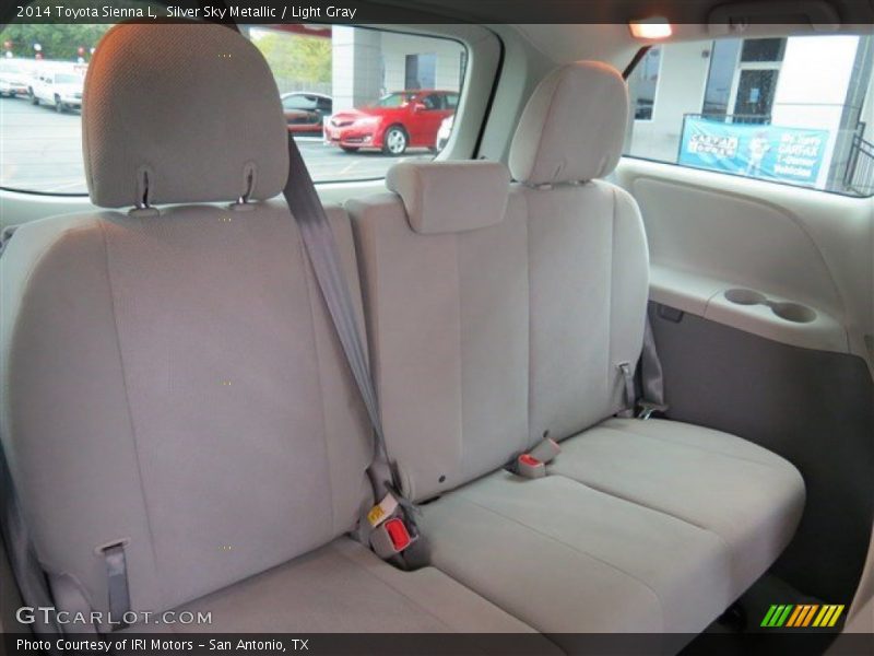 Silver Sky Metallic / Light Gray 2014 Toyota Sienna L