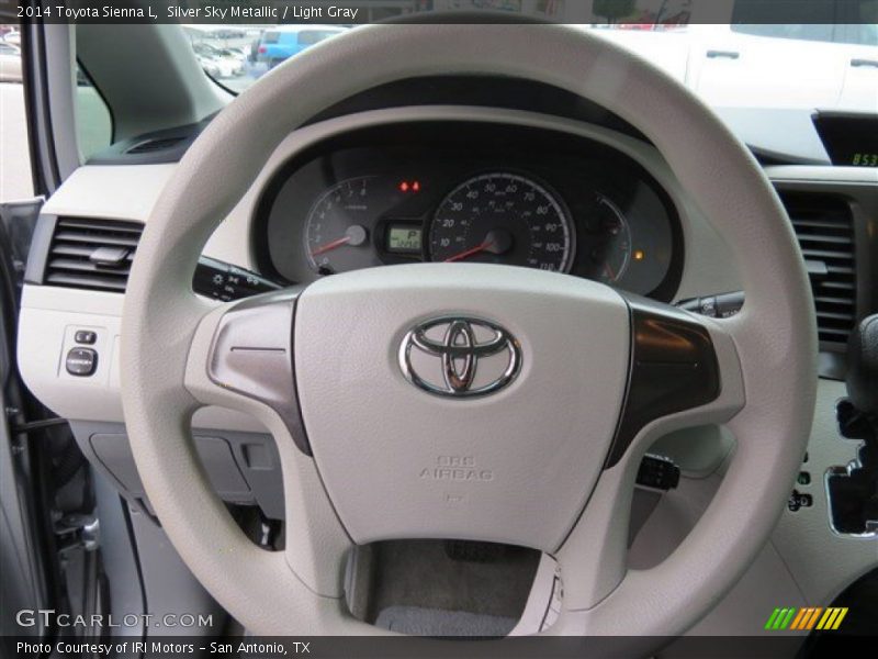  2014 Sienna L Steering Wheel