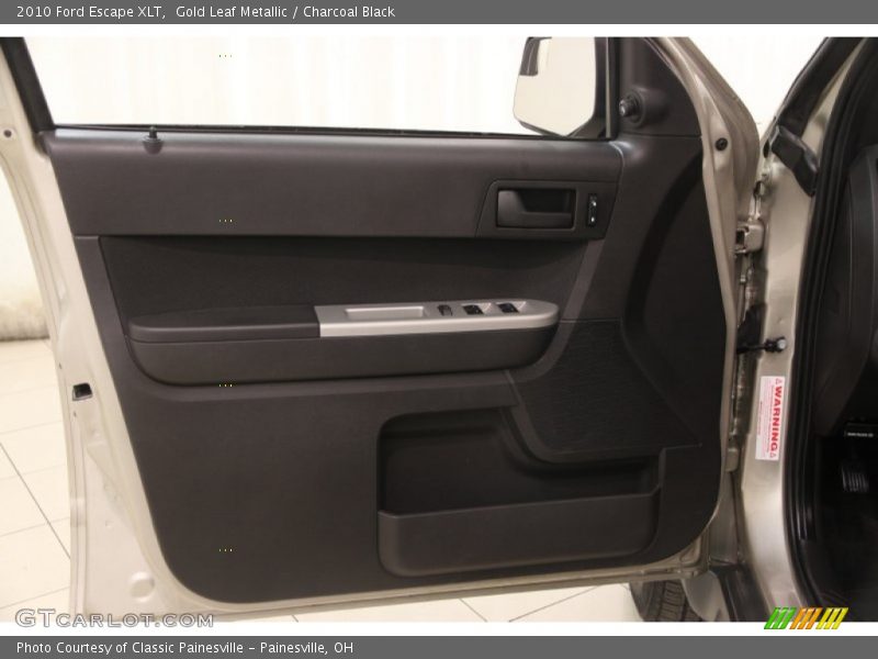 Gold Leaf Metallic / Charcoal Black 2010 Ford Escape XLT