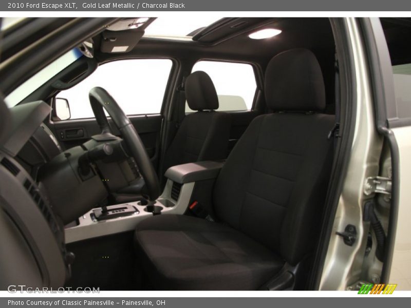 Gold Leaf Metallic / Charcoal Black 2010 Ford Escape XLT