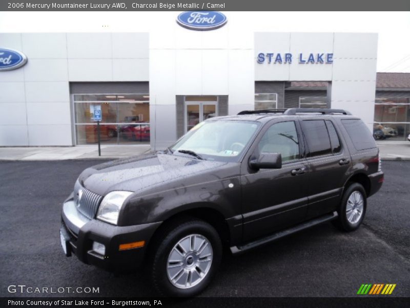 Charcoal Beige Metallic / Camel 2006 Mercury Mountaineer Luxury AWD