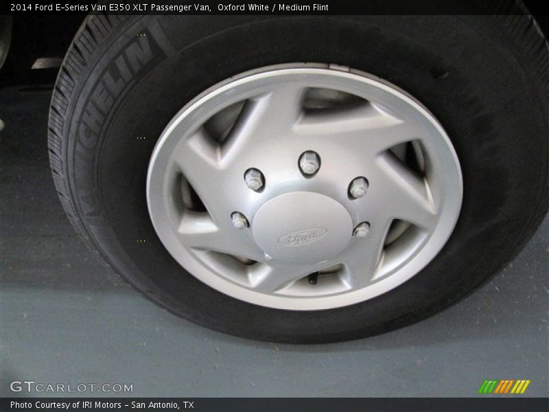Oxford White / Medium Flint 2014 Ford E-Series Van E350 XLT Passenger Van