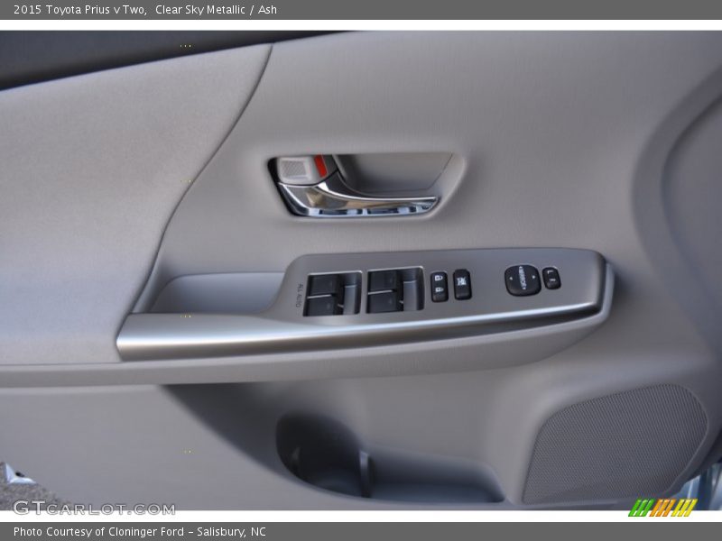 Clear Sky Metallic / Ash 2015 Toyota Prius v Two