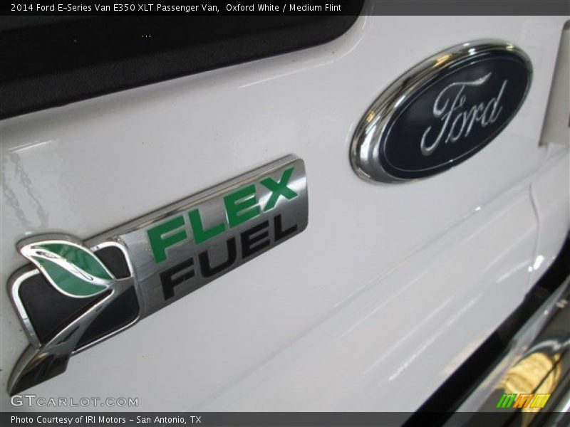 Oxford White / Medium Flint 2014 Ford E-Series Van E350 XLT Passenger Van