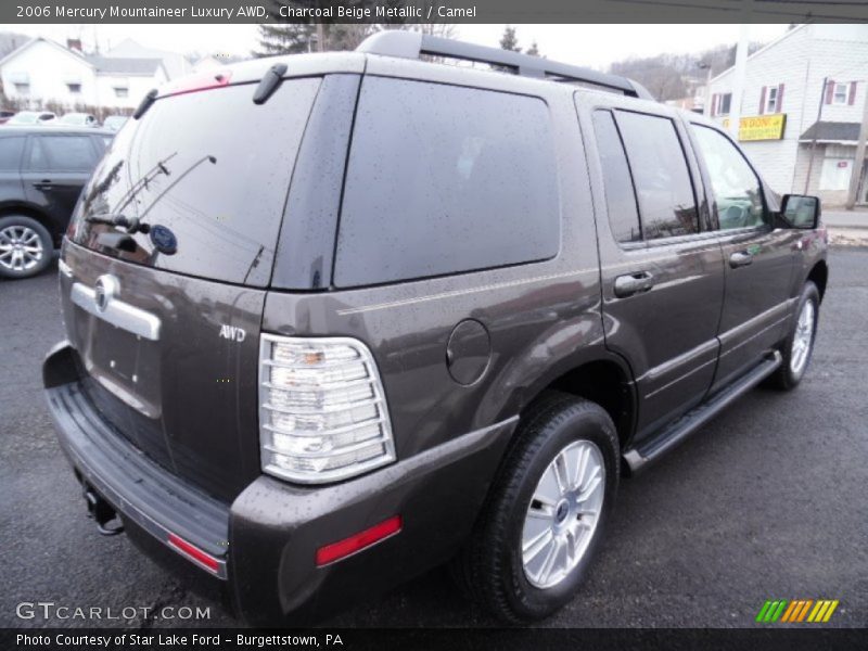 Charcoal Beige Metallic / Camel 2006 Mercury Mountaineer Luxury AWD