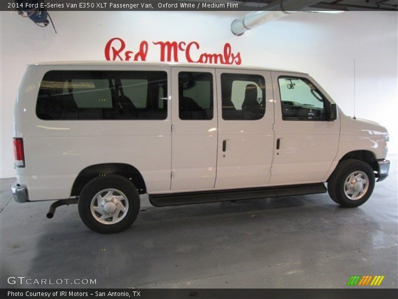 Oxford White / Medium Flint 2014 Ford E-Series Van E350 XLT Passenger Van