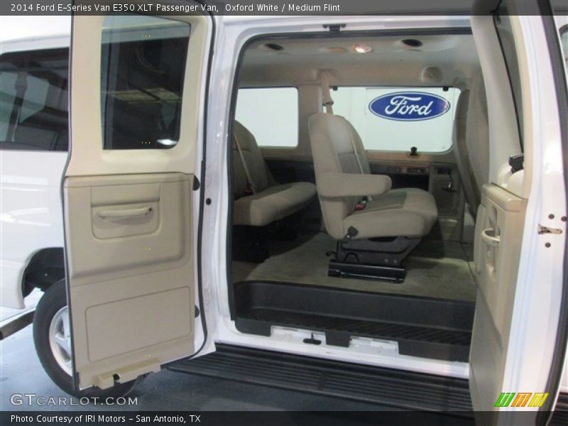 Oxford White / Medium Flint 2014 Ford E-Series Van E350 XLT Passenger Van