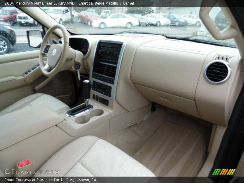 Charcoal Beige Metallic / Camel 2006 Mercury Mountaineer Luxury AWD