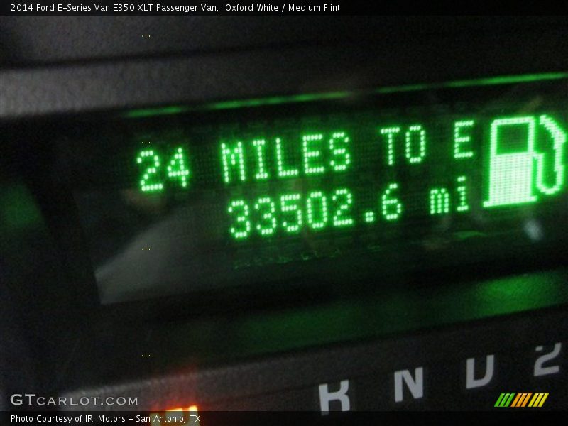 Oxford White / Medium Flint 2014 Ford E-Series Van E350 XLT Passenger Van