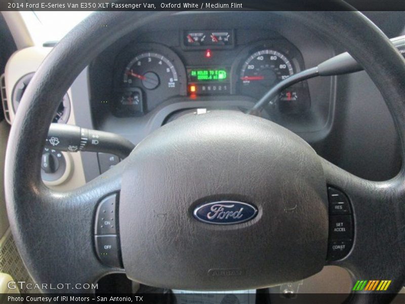 Oxford White / Medium Flint 2014 Ford E-Series Van E350 XLT Passenger Van