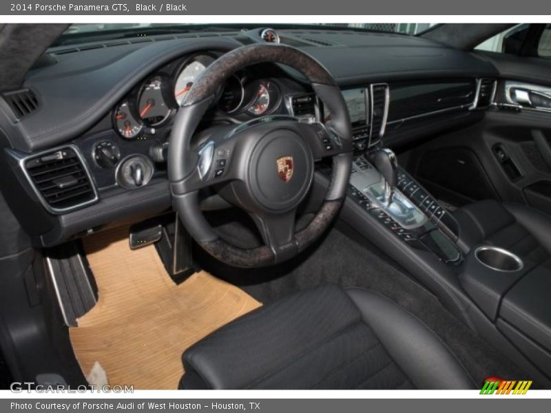 Black Interior - 2014 Panamera GTS 