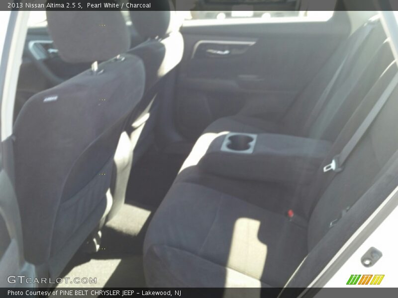 Pearl White / Charcoal 2013 Nissan Altima 2.5 S