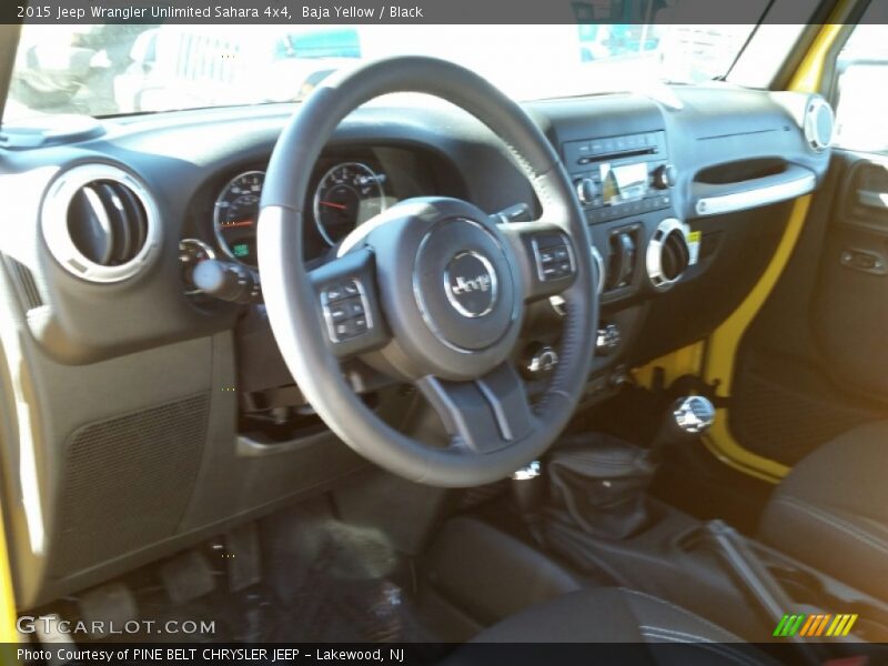 Baja Yellow / Black 2015 Jeep Wrangler Unlimited Sahara 4x4