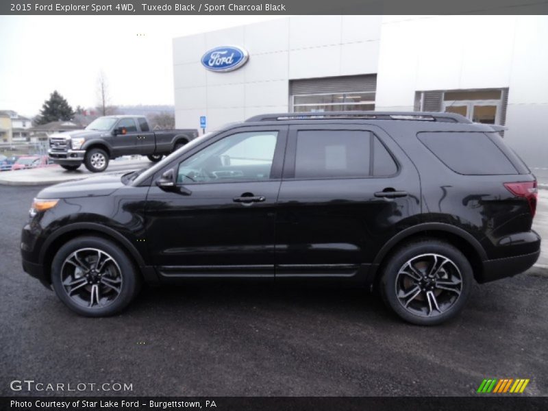 Tuxedo Black / Sport Charcoal Black 2015 Ford Explorer Sport 4WD