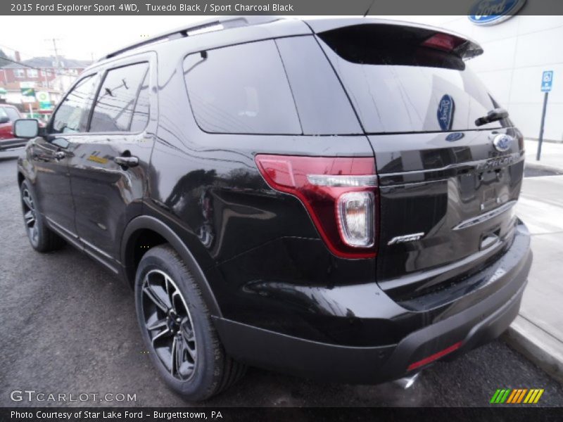 Tuxedo Black / Sport Charcoal Black 2015 Ford Explorer Sport 4WD