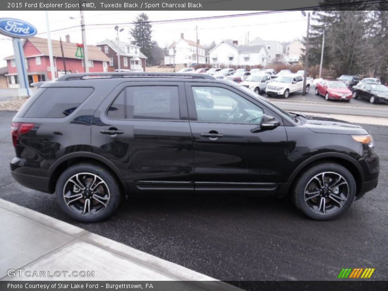 Tuxedo Black / Sport Charcoal Black 2015 Ford Explorer Sport 4WD