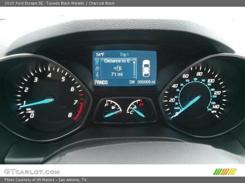 Tuxedo Black Metallic / Charcoal Black 2015 Ford Escape SE