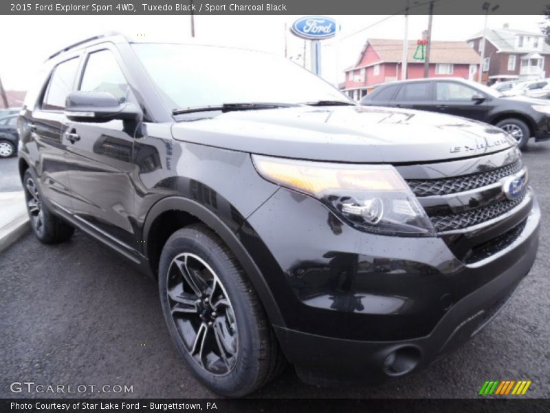 Tuxedo Black / Sport Charcoal Black 2015 Ford Explorer Sport 4WD