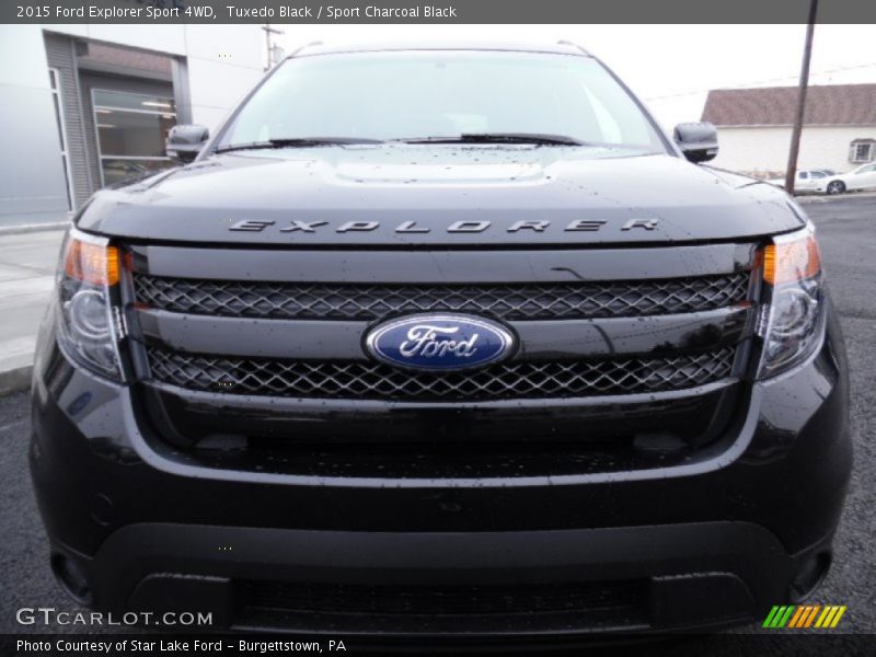 Tuxedo Black / Sport Charcoal Black 2015 Ford Explorer Sport 4WD