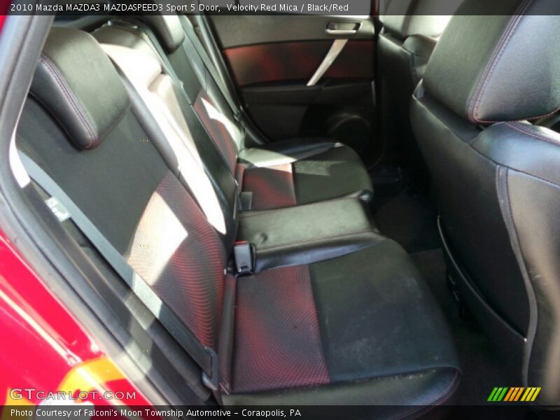 Velocity Red Mica / Black/Red 2010 Mazda MAZDA3 MAZDASPEED3 Sport 5 Door
