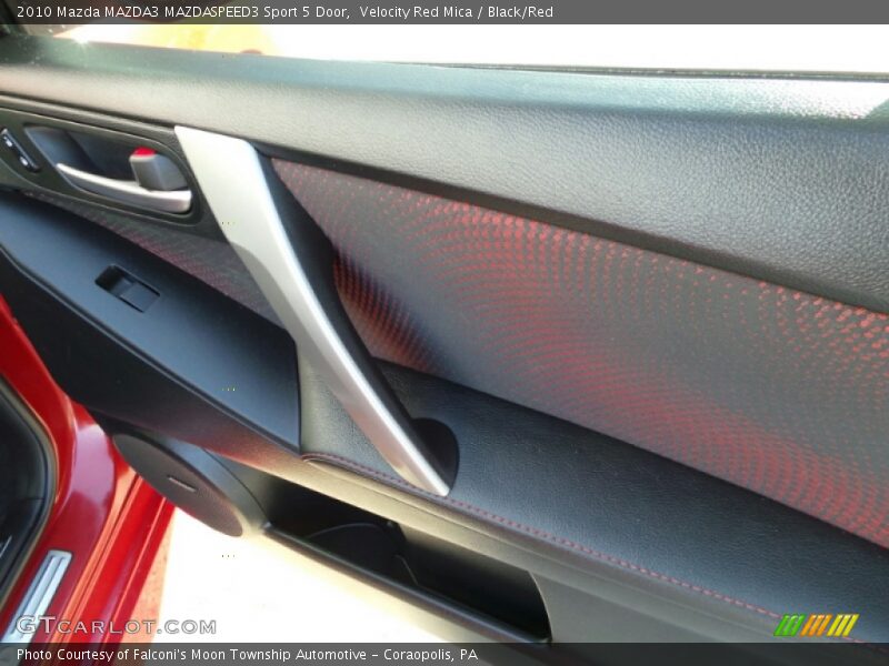 Velocity Red Mica / Black/Red 2010 Mazda MAZDA3 MAZDASPEED3 Sport 5 Door