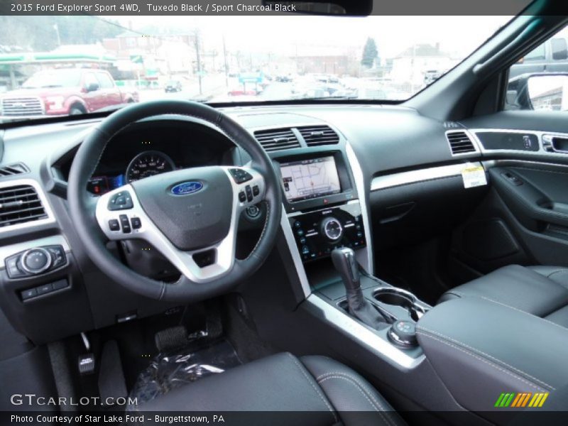 Tuxedo Black / Sport Charcoal Black 2015 Ford Explorer Sport 4WD