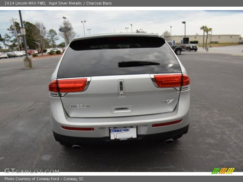 Ingot Silver Metallic / Charcoal Black 2014 Lincoln MKX FWD