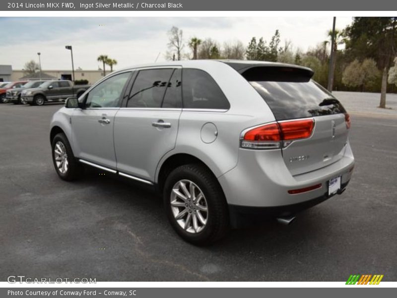 Ingot Silver Metallic / Charcoal Black 2014 Lincoln MKX FWD