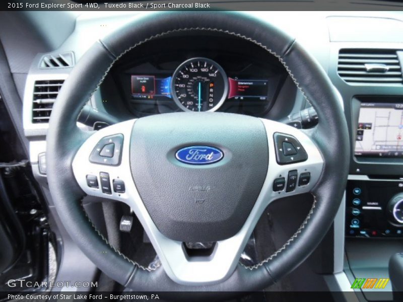 Tuxedo Black / Sport Charcoal Black 2015 Ford Explorer Sport 4WD
