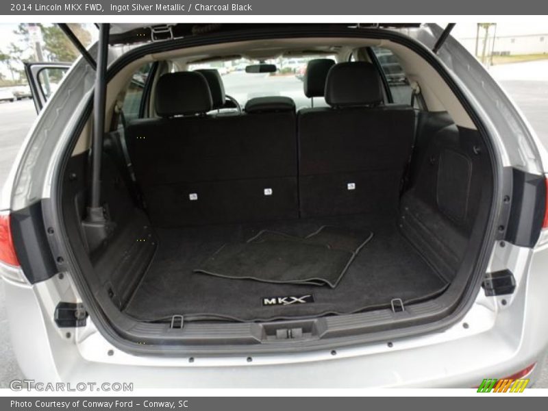 Ingot Silver Metallic / Charcoal Black 2014 Lincoln MKX FWD