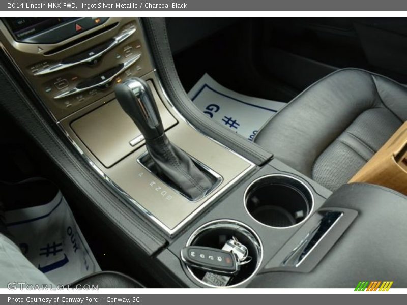 Ingot Silver Metallic / Charcoal Black 2014 Lincoln MKX FWD