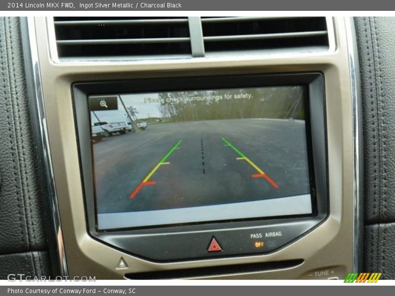 Ingot Silver Metallic / Charcoal Black 2014 Lincoln MKX FWD