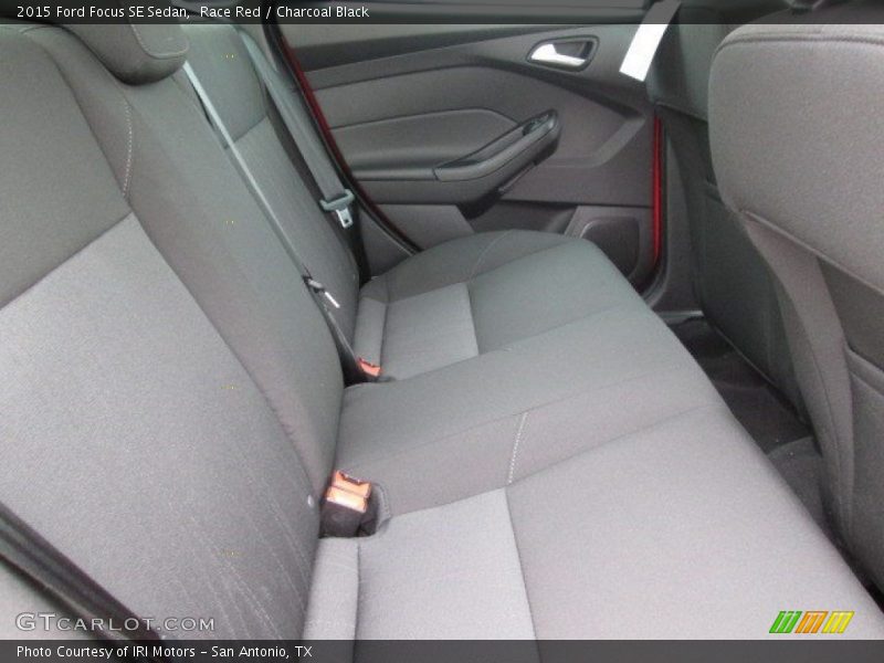 Race Red / Charcoal Black 2015 Ford Focus SE Sedan