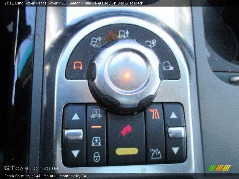 Santorini Black Metallic / Jet Black/Jet Black 2011 Land Rover Range Rover HSE