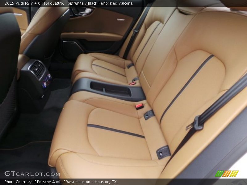 Rear Seat of 2015 RS 7 4.0 TFSI quattro