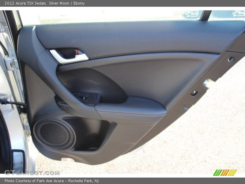 Silver Moon / Ebony 2012 Acura TSX Sedan