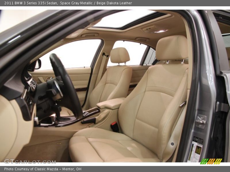  2011 3 Series 335i Sedan Beige Dakota Leather Interior