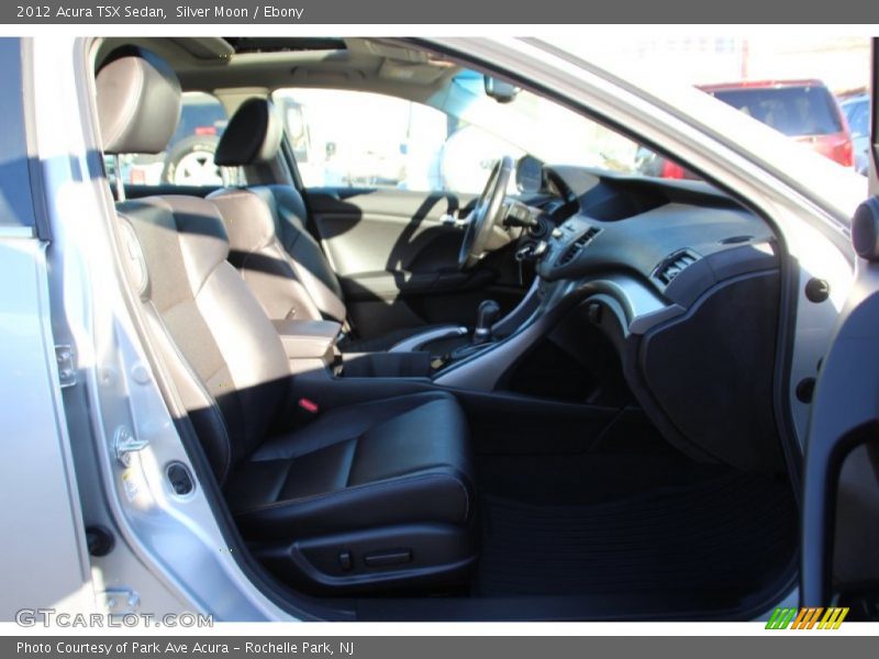 Silver Moon / Ebony 2012 Acura TSX Sedan