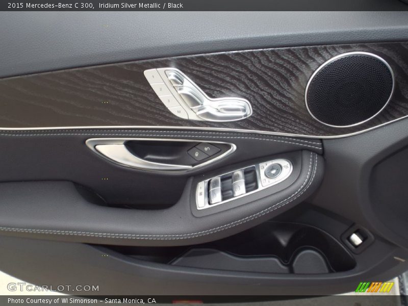 Iridium Silver Metallic / Black 2015 Mercedes-Benz C 300