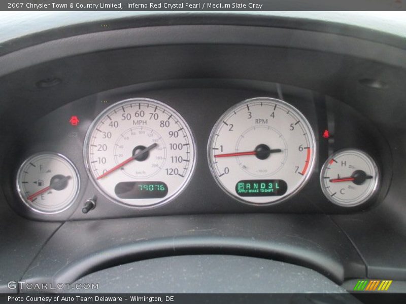  2007 Town & Country Limited Limited Gauges