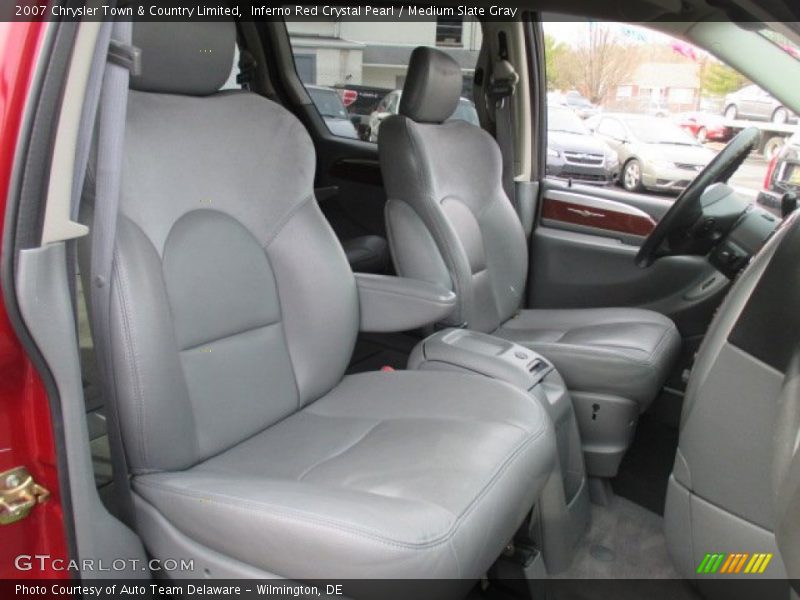 Front Seat of 2007 Town & Country Limited