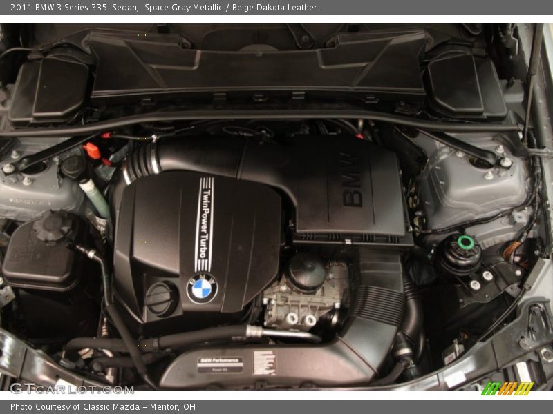  2011 3 Series 335i Sedan Engine - 3.0 Liter DI TwinPower Turbocharged DOHC 24-Valve VVT Inline 6 Cylinder