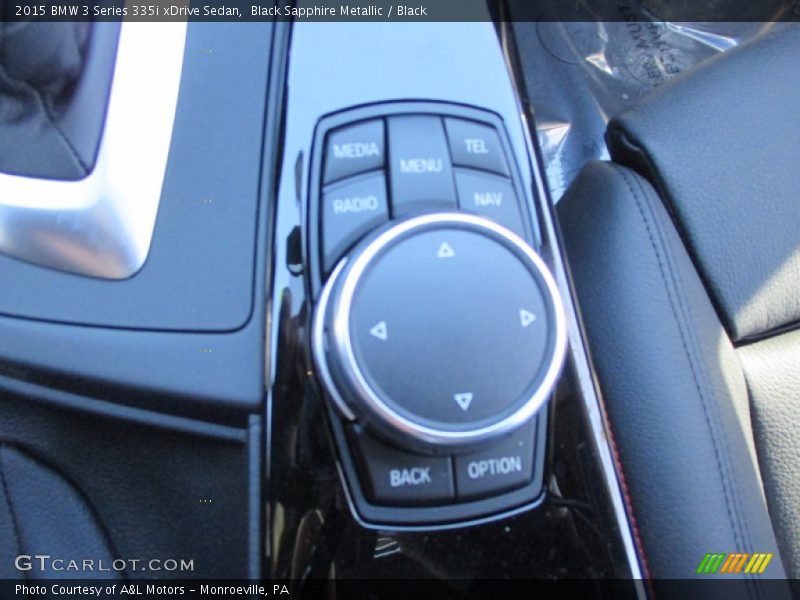 Black Sapphire Metallic / Black 2015 BMW 3 Series 335i xDrive Sedan