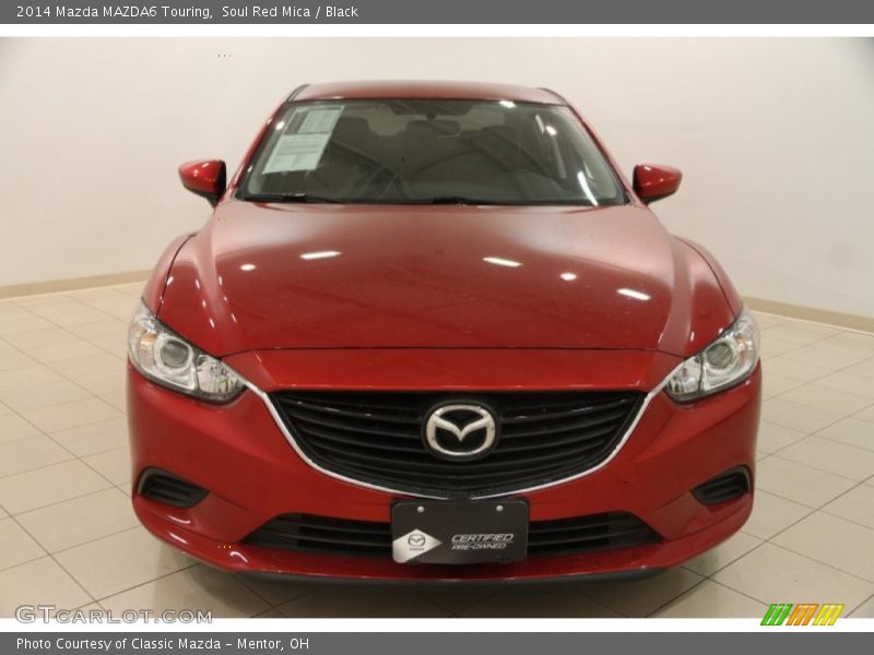 Soul Red Mica / Black 2014 Mazda MAZDA6 Touring