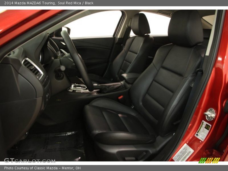 Soul Red Mica / Black 2014 Mazda MAZDA6 Touring